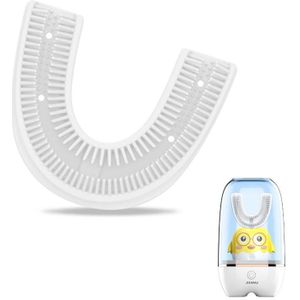 Voor JIEWA Mond Type Elektrische Tandenborstel Siliconen U-vormige Opzetborstel (Voor 2-6 Jaar Oud Kind)