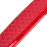 4 STKS universele auto deur anti-collision strip bescherming bewakers TRIMs stickers (rood)