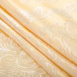 Home Fabric Ronde Tafelkleed Hotel Disposable Anti-scald Tafelmatten  Grootte:220cm (Flower Beige)