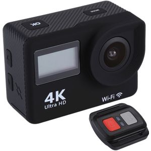 S300 HD 4K WiFi 12.0MP Sport Camera met afstandsbediening & 30 m waterdicht geval  2.0 inch LTPS Touch scherm + 0 66 Front duimvertoning  Generalplus 4248  170 graden een brede hoek-Lens(Black)