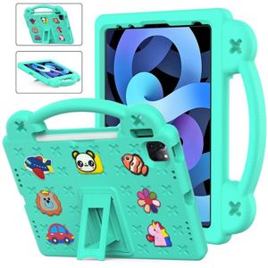 Handvat Kickstand Kinderen EVA Schokbestendig Tablet Case Voor iPad Air 4/5 10.9 2020/2022 (Mintgroen)