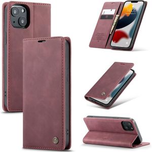 Caseme-013 Multifunctionele Retro Frosted Horizontale Flip Lederen Case met Kaart Slot & Houder & Portemonnee voor iPhone 13 Mini