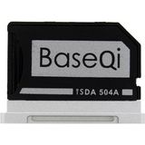 BASEQI 504ASV verborgen aluminium legering SD-kaart geval voor MacBook Pro Retina 15 inch (einde van 2013-mid-2015) laptops