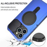 Voor iPhone 15 Pro Max Camera Shield MagSafe Houder Leven Waterdichte telefoonhoes