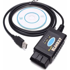 ELM327 interface USB OBDII auto diagnostische scanner tool met schakelaar