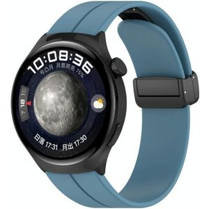Voor Huawei Watch 4 / Watch 4 Pro siliconen horlogeband met vouwsluiting