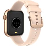 P59 2 01 inch kleurenscherm smartwatch  ondersteuning voor hartslagmeting / bloeddrukbewaking / bloedzuurstofbewaking (rosgoud)