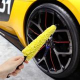 Universele auto auto accessoires autovelgen Care Tire Wheel Wasborstel plastic handvat voertuig wiel schoonmaken borstel wassen spons