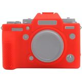 PULUZ Soft Silicone Beschermhoes voor Fujifilm X-T4(Rood)