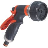 Metalen multifunctionele tuin huishoudelijke auto gieten sprinkler hoge druk nozzle (oranje rood)