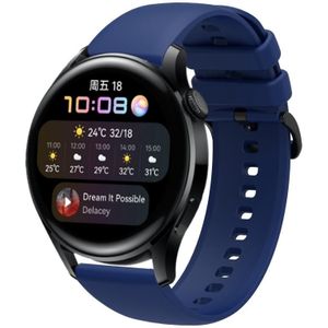 Voor Huawei Watch3 22mm waterdichte sport siliconen horlogeband