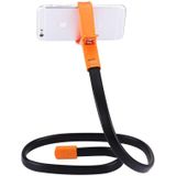 Flexibele clip mount houder met klem basis  voor iPhone  Galaxy  Huawei  Xiaomi  LG  HTC en andere smartphones (Orange)