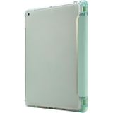 Voor iPad 10.2 Airbag Horizontale Flip Lederen Behuizing met drievoudige houder & penhouder(Mintgroen)