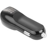 HAWEEL hoge kwaliteit 2.1a + 1A Dual USB-poorten auto Charger(Black)