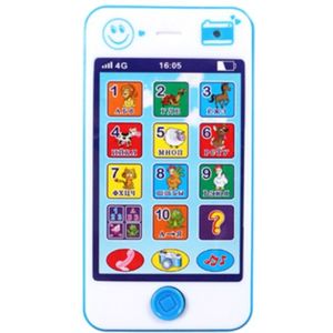 3 PC'S speelgoed kinderen educatieve simulatie muziek mobiele telefoon Toy Gift (blauw)