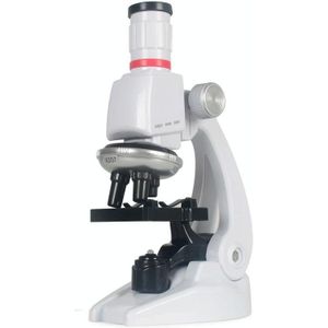 Vroege onderwijs biologische wetenschap 1200x microscoop wetenschap en onderwijs speelgoed set voor kinderen L