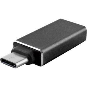 USB 3.0 naar USB 3.1 Type-C Converter Adapter voor MacBook 12 inch  Chromebook Pixel 2015 (zwart)
