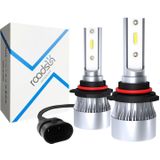 2 PCS 1902 9005/HB3/H10 DC9-36V/23W/6000K/2300LM IP68 auto LED koplamp lampen (wit licht)