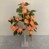 SJ-SD054 LED Valentijnsdag Rose Indoor Party Decoration Lights (White Bottom Orange)