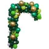 Jungle Thema Party Decoratie Ballon Keten Set Teak Blue Dark Green Balloon Party Decoratie Rekwisieten