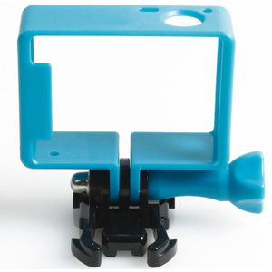 TMC Hoogwaardig statief Houder Frame / behuizing voor GoPro Hero 4 / 3 + 3 HF191 (donker blauw)