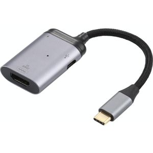 4K 60Hz USB-C / Type-C naar HDMI + PD Data Sync Adapter Kabel