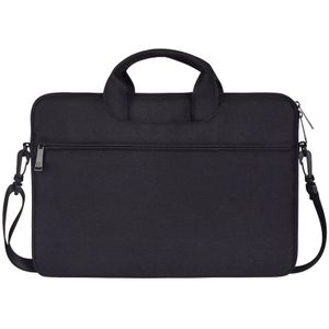 ST01S waterdichte Oxford doek verborgen draagbare riem One-schouder handtas voor 14 1 inch laptops (zwart)