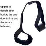 2 in 1 home yoga hammock indoor stretching sling stretchverbreiding yoga riem + deur gesp opbergtas set