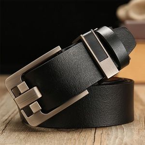 Brede naald zwart Vintage gelakt lederen PIN gesp tailleband voor mannen  Riemlengte: 150CM