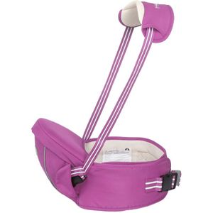 Ergonomische draagzak met Hip stoel voor Baby met reflecterende Strip voor 0-3 jaar Old(Purple)