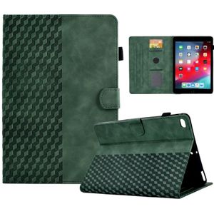 Voor iPad 9.7 2017 / 2018 / Air / Air 2 Rhombus relif lederen Smart Tablet Case(Groen)