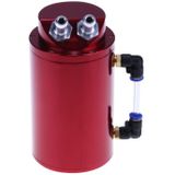 Automotive ronde olie filter pot Power gemodificeerde motorolie ademende pot (rood)