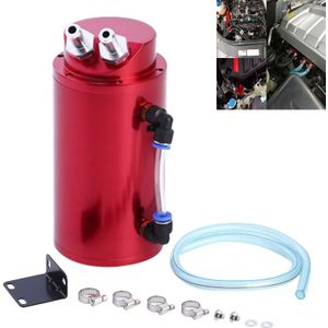 Automotive ronde olie filter pot Power gemodificeerde motorolie ademende pot (rood)