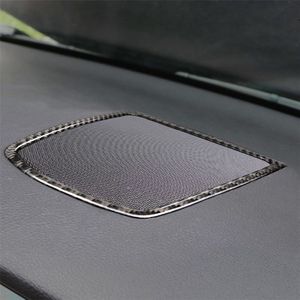 Koolstofvezel auto instrument grote hoorn frame decoratieve sticker voor BMW 5-serie GT F07 2010-2016