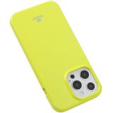 Goosspery Jelly TPU Fluorescentie Schokbestendig en Krashoes Voor iPhone 13 Pro (LIME)