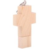 4 GB hout Cross stijl USB Flash-schijf