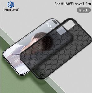 Voor Huawei nova7 Pro PINWUYO Series 2 Generation PC + TPU waterdicht en anti-drop all-inclusive beschermhoes(Zwart)