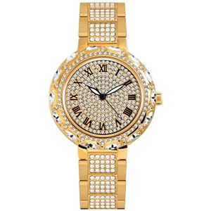 BS Bee Sister FA1499 Ladies Diamond Watch Jewelry Chain Watch