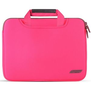 Voor 13 inch Laptops Duiken Stof Laptop Handtas (Rood)