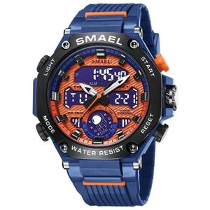 SMAEL 8069 buiten multifunctioneel waterdicht sportlegering lichtgevend horloge