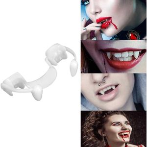 4 stks Halloween decoratie vampier tanden intrekbare zombie tanden  verpakking: OPP
