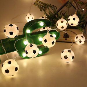 1m 10 LED's Voetbal lantaarn string KTV Creative LED Decoratief Licht (Warm Wit Licht)