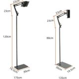 Bedside Sofa Lazy Bracket Mobile Tablet Live Stand  Size: 175cm