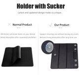 Multifunctionele Portable Ultrathin opvouwbare warmtedissipatie mobiele telefoon Desktop houder laptop stand (zwart)