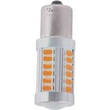 2st 1156/BA15S 16.5W 1155LM 630-660nm 33 LED SMD 5630 gele lichte auto beurt lichte gloeilamp voor voertuigen  DC12V(Yllow Light)