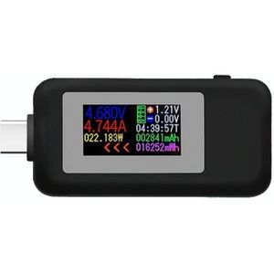 KWS-1902C Kleur Type C USB Tester stroom Voltage Monitor Power Meter Mobiele batterij Bank Charger Detector