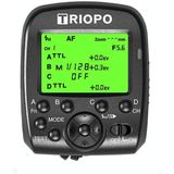 TRIOPO G1 Remote Control TTL Wireless Trigger 2.4GHz Wireless Transmitter For Canon / Nikon Camera(Black)