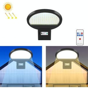 LED Solar Motion Desing Outdoor Street Lamp Head Garden Community Lighting Wandlamp  Stijl: Afstandsbediening + Sensor (koud wit licht)