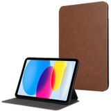 Voor iPad 10e generatie 10.9 2022 Eenvoudige Crazy Horse lederen tablethoes