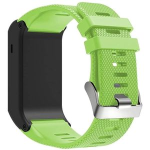 Silicone polsbandje voor Sport voor Garmin Vivoactive HR (groen)